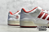 ADIDAS QUICCS X FORUM LOW TEQ63 CLOUD WHITE/SCARLET/CORE BLACK GW3493