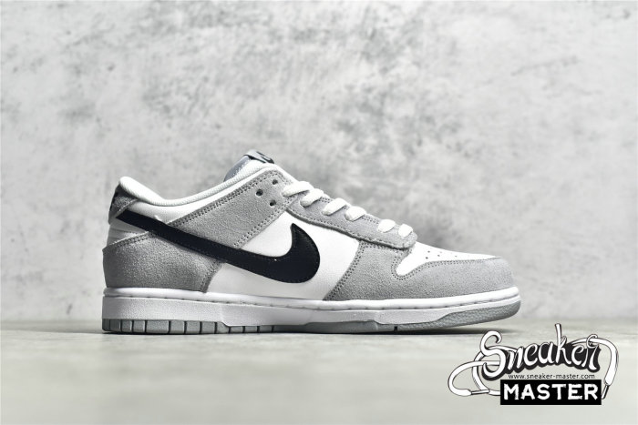 NIKE SB DUNK LOW PRO WHITE/LIGHT GREY/BLACK 854866-012