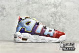 NIKE AIR MORE UPTEMPO WHITE/PURPLE/BLUE DD9282-100
