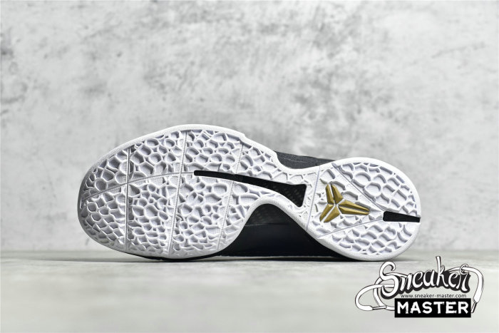 NIKE ZOOM KOBE 6 BALCK DEL SOL BLACK/METALLIC GOLD/WHITE KB0824-127