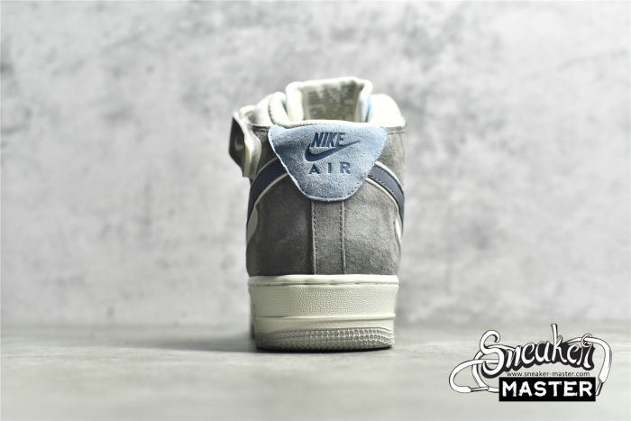 NIKE AIR FORCE 1 MID 07 BEIGE/LIGHT BLUE/GREY AL6896-559