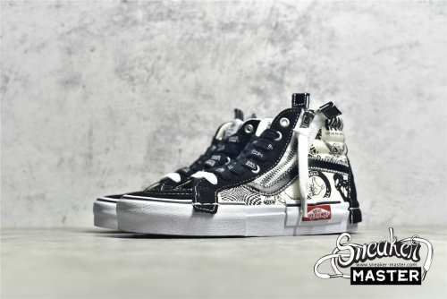 VANS SK8 HIGH REISSUE CAP BLACK/BLACK/TRUE WHITE VN0A3WM16HJ