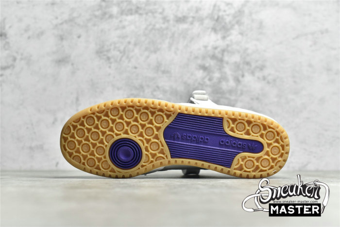 ADIDAS PALACE X FORUM 84 LOW FABULOUS FORUM FOOTWEAR WHITE/COLLEGIATE PURPLE/GREY ONE GZ8371