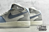 NIKE AIR FORCE 1 MID 07 BEIGE/LIGHT BLUE/GREY AL6896-559