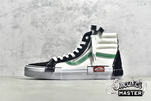 VANS SK8-HIGH REISSUE CAP BLACK/WHITE/GREEN VN0A3WM1604