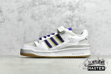 ADIDAS PALACE X FORUM 84 LOW FABULOUS FORUM FOOTWEAR WHITE/COLLEGIATE PURPLE/GREY ONE GZ8371