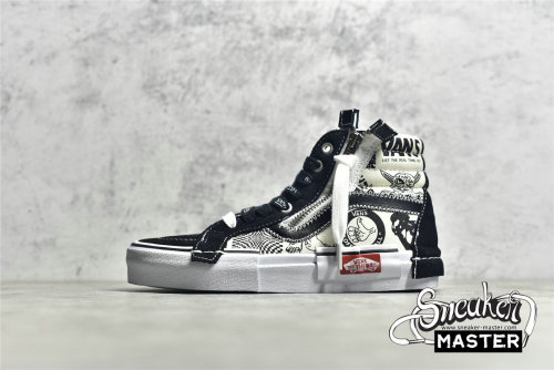 VANS SK8 HIGH REISSUE CAP BLACK/BLACK/TRUE WHITE VN0A3WM16HJ