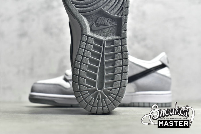 NIKE SB DUNK LOW PRO WHITE/LIGHT GREY/BLACK 854866-012
