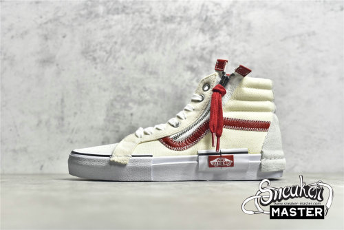 VANS SK8 HIGH REISSUE CAP BEIGE/MARSH/RED VN0A3WM130L