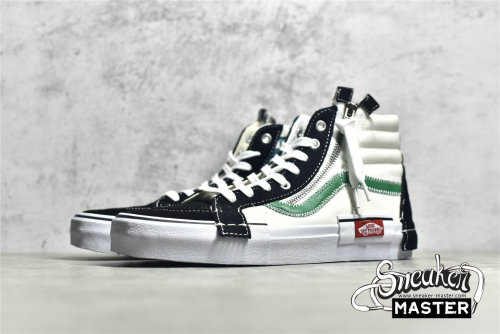 VANS SK8-HIGH REISSUE CAP BLACK/WHITE/GREEN VN0A3WM1604