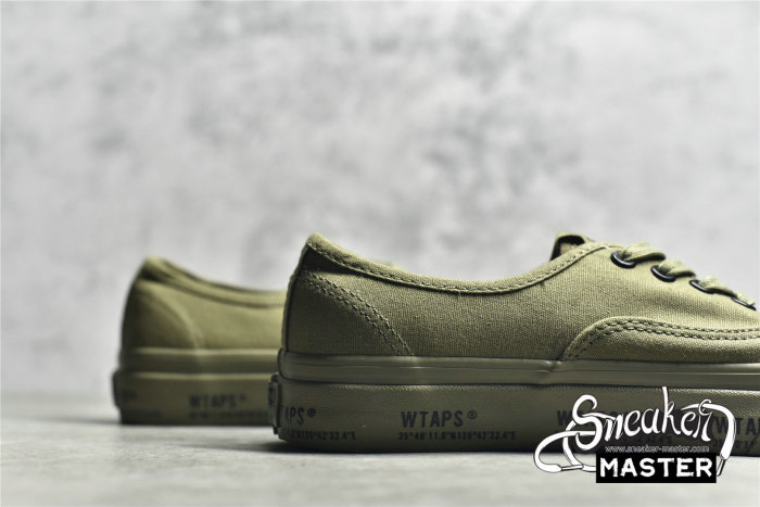 VANS WTAPS X VAULT AUTHENTIC DARK GREEN/DARK GREEN/DARK GREEN VN000UDDKBA