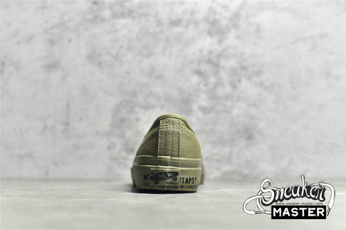 VANS WTAPS X VAULT AUTHENTIC DARK GREEN/DARK GREEN/DARK GREEN VN000UDDKBA