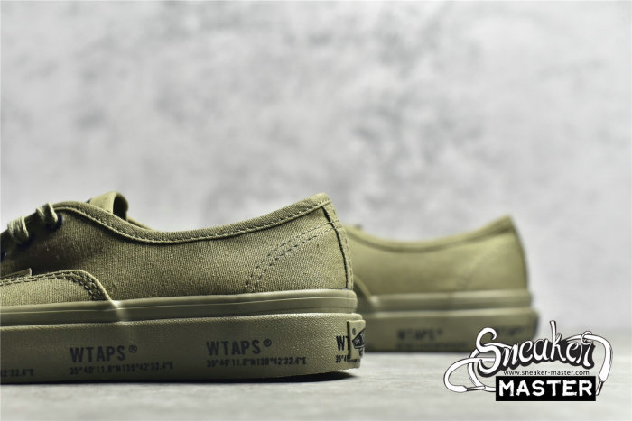 VANS WTAPS X VAULT AUTHENTIC DARK GREEN/DARK GREEN/DARK GREEN VN000UDDKBA