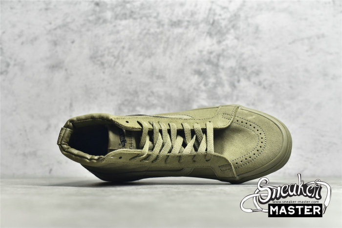 VANS WTAPS X VAULT SK8-HI LX DARK GREEN/DARK GREEN/DARK GREEN VN0003T0KBA