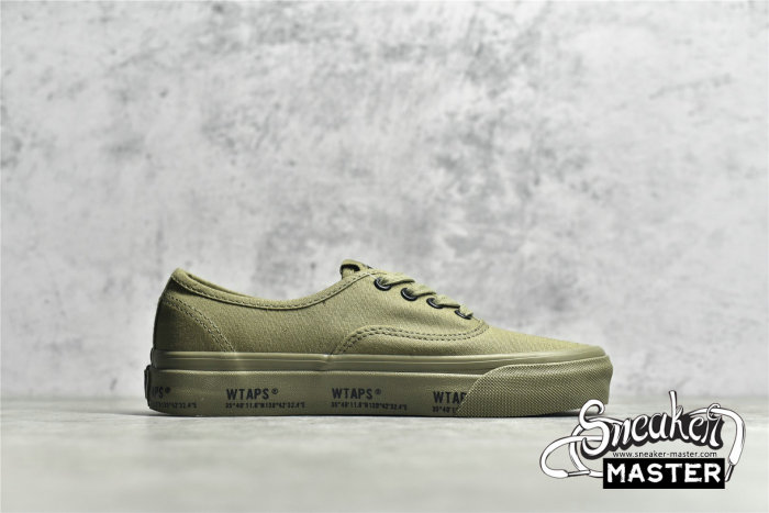 VANS WTAPS X VAULT AUTHENTIC DARK GREEN/DARK GREEN/DARK GREEN VN000UDDKBA