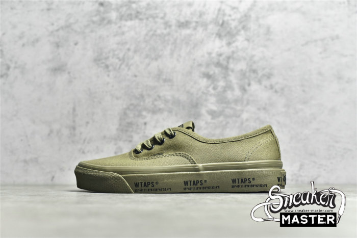 VANS WTAPS X VAULT AUTHENTIC DARK GREEN/DARK GREEN/DARK GREEN VN000UDDKBA