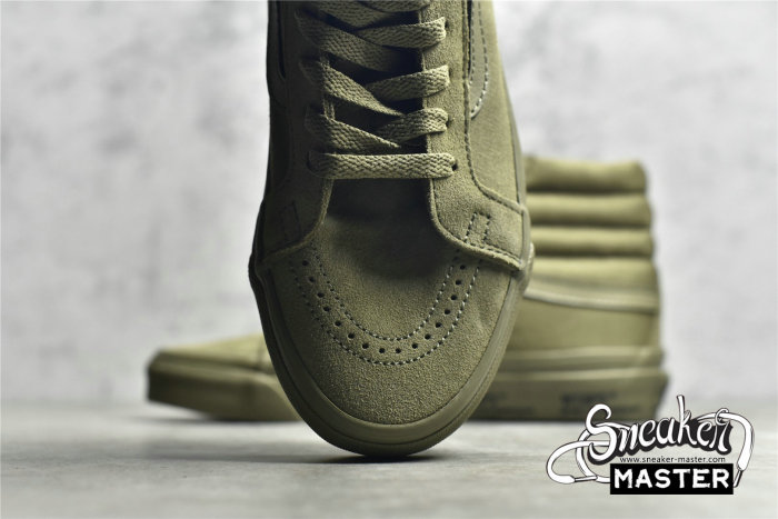 VANS WTAPS X VAULT SK8-HI LX DARK GREEN/DARK GREEN/DARK GREEN VN0003T0KBA