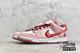 NIKE STRANGELOVE X DUNK LOW SB VALENTINE'S DAY BRIGHT MELON/GYM RED/MED SOFT PINK CT2552-600