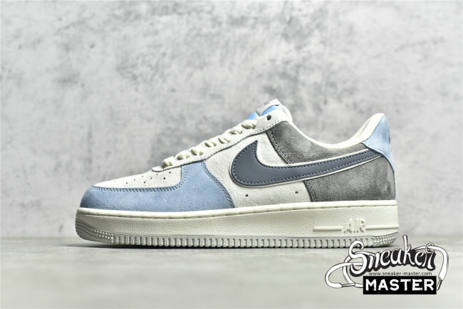 NIKE AIR FORCE 1 LOW 07 GREY/ARMORY BLUE/WHITE LZ6699-523