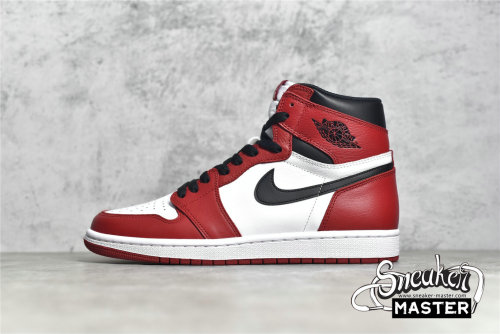 NIKE AIR JORDAN 1 RETRO HIGH OG CHICAGO 2015 WHITE/BLACK-VARSITY RED 555088-101