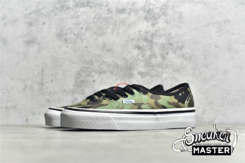 VANS BAPE X AUTHENTIC 44 DX FIRST CAMO/CAMO/WHITE VN0A38EN7BC