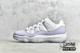 NIKE AIR JORDAN 11 LOW WHITE/WHITE/PURE VIOLET AH7860-101