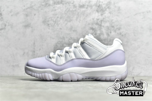 NIKE AIR JORDAN 11 LOW WHITE/WHITE/PURE VIOLET AH7860-101
