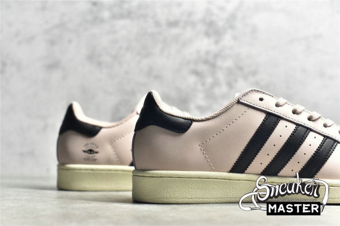 ADIDAS SUPERSTAR SHOES PINK/CORE BLACK/BEIGE GZ2753
