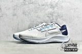 NIKE AIR ZOOM PEGASUS 38 WHITE/PURE PLATINUM/MIDNIGHT NAVY/WOLF GREY CW7356-101