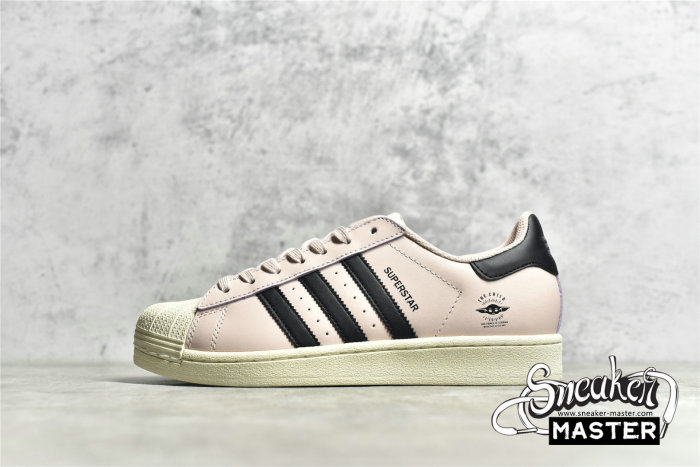 ADIDAS SUPERSTAR SHOES PINK/CORE BLACK/BEIGE GZ2753