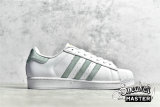 ADIDAS SUPERSTAR SHOES CLOUD WHITE/GREY-GOLD METALLIC CP9502