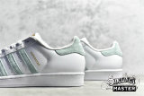 ADIDAS SUPERSTAR SHOES CLOUD WHITE/GREY-GOLD METALLIC CP9502