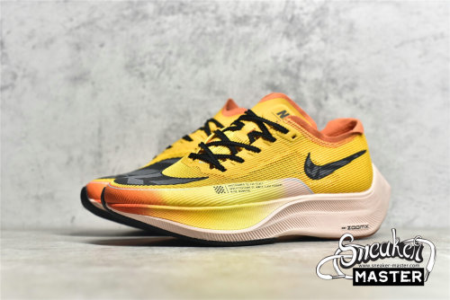 NIKE ZOOMX VAPORFLY NEXT% 2 EKIDEN ZOOM PACK UNIVERSITY GOLD/POLLEN/ORANGE/BLACK DO2408-739