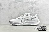 NIKE AIR ZOOM PEGASUS 38 WHITE/PURE PLATINUM/WOLF GREY/METALLIC SILVER CW7358-100