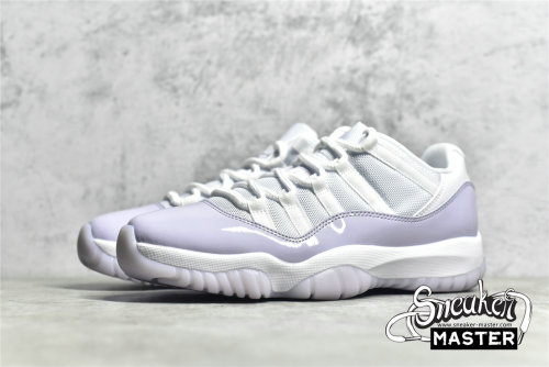 NIKE AIR JORDAN 11 LOW WHITE/WHITE/PURE VIOLET AH7860-101