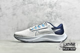 NIKE AIR ZOOM PEGASUS 38 WHITE/PURE PLATINUM/MIDNIGHT NAVY/WOLF GREY CW7356-101