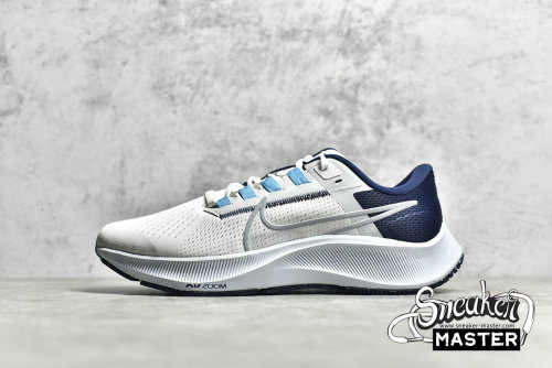 NIKE AIR ZOOM PEGASUS 38 WHITE/PURE PLATINUM/MIDNIGHT NAVY/WOLF GREY CW7356-101