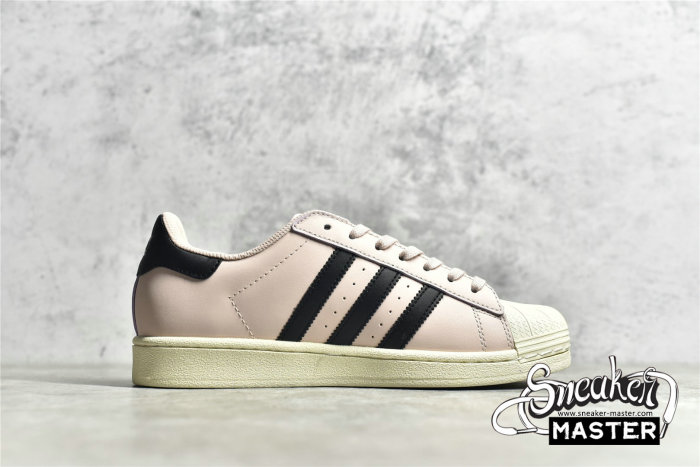 ADIDAS SUPERSTAR SHOES PINK/CORE BLACK/BEIGE GZ2753