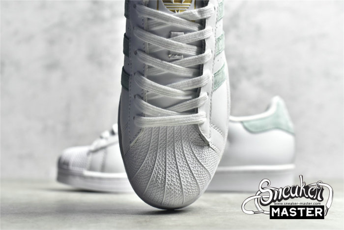 ADIDAS SUPERSTAR SHOES CLOUD WHITE/GREY-GOLD METALLIC CP9502