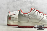 NIKE UNDEFEATED X AIR FORCE 1 07 LOW BEIGE/BEIGE/RED UN1315-801