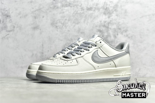 NIKE AIR FORCE 1 LOW 07 LIGHT GREY/SILVER/BEIGE MK6369-566