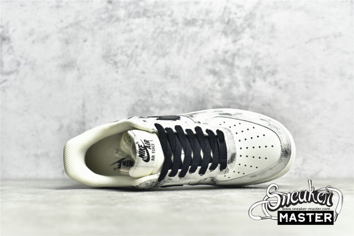 NIKE AIR FORCE 1 07 LOW LANDSCAPE PAINTING BEIGE/BLACK/PAINTING BL1522-089
