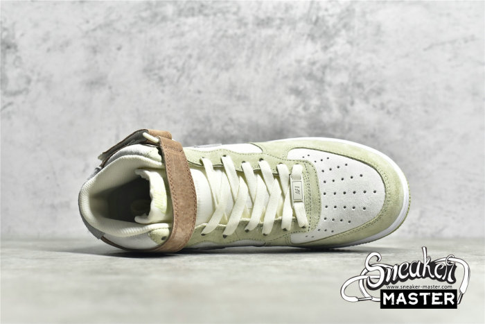 NIKE AIR FORCE 1 07 MID GRASS GREEN/LIGHT GREY/LIGHT BROWN AL6896-558