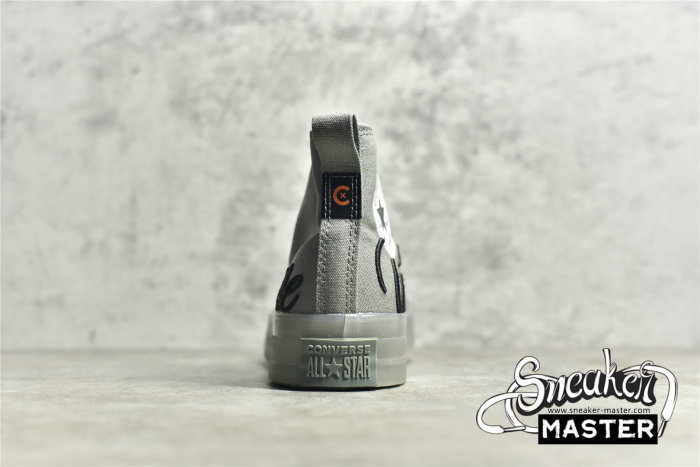 CONVERSE CHUCK TAYLOR ALL STAR CX EMBROIDERED LOGO GREY/GREY/BLACK A01770C