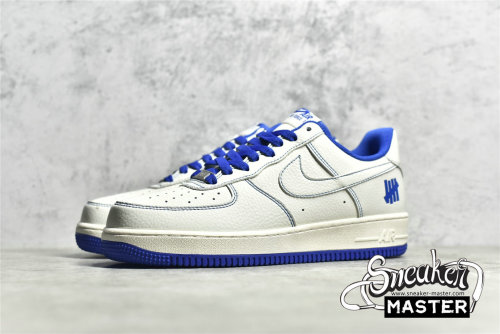 NIKE UNDEFEATED X AIR FORCE 1 LOW WHITE/BEIGE/BLUE UN1570-680