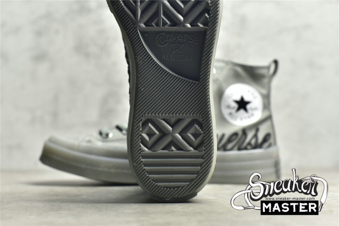 CONVERSE CHUCK TAYLOR ALL STAR CX EMBROIDERED LOGO GREY/GREY/BLACK A01770C