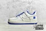 NIKE UNDEFEATED X AIR FORCE 1 LOW WHITE/BEIGE/BLUE UN1570-680