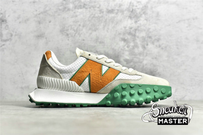 NEW BALANCE CASABLANCA X XC-72 RUNNING SHOES ORANGE/GREEN/BEIGE UXC72CBD