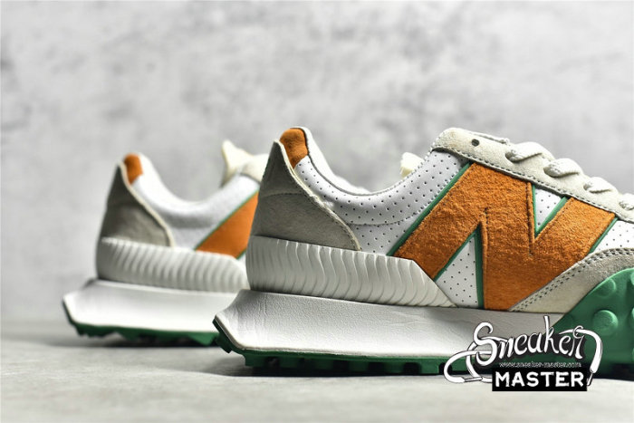 NEW BALANCE CASABLANCA X XC-72 RUNNING SHOES ORANGE/GREEN/BEIGE UXC72CBD