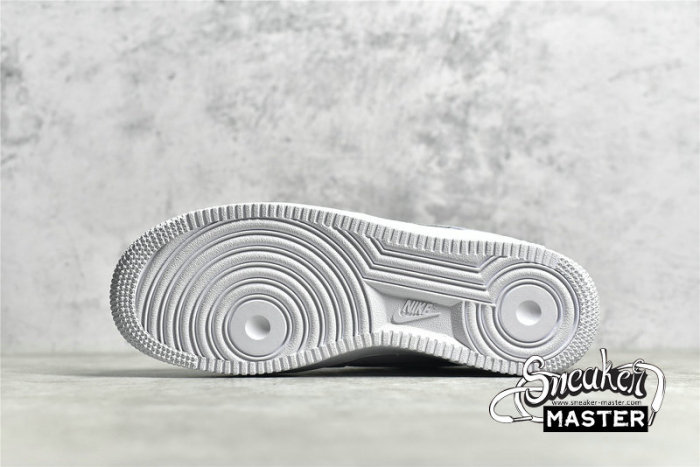 NIKE AIR FORCE 1 07 LOW GREY/WHITE/PURPLE LM2033-208